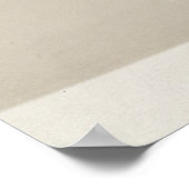 Zwarte beige kylix poster (Hoek)