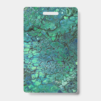 Zwarte Beren Blauw en Groen Badge