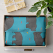 Zwarte Beren Tissuepapier (Geschenk)
