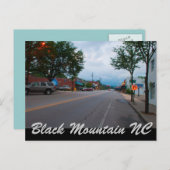 zwarte berg nc briefkaart (Voorkant / Achterkant)
