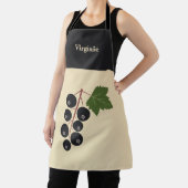 zwarte bes schort (Insitu)