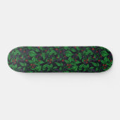 Zwarte bessen op donkergrijs skateboard (Horizontaal)
