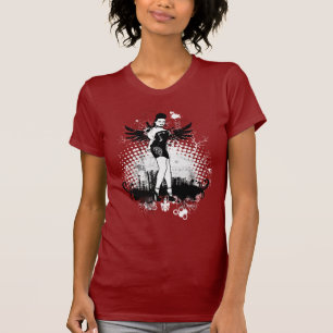 zwarte beton t-shirt