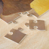 zwarte biddende handen legpuzzel (Zijkant)