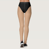 Zwarte Bikini Leggings (Achterkant)