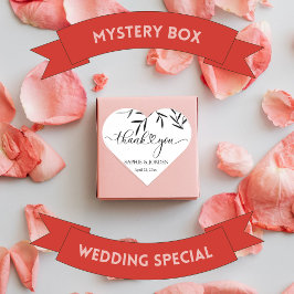 Zwarte Bladeren Witte Achtergrond Trouw Huwelijk Hart Sticker