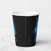 Zwarte bliksem - geef de mensen hoop papieren bekers (Rechts)