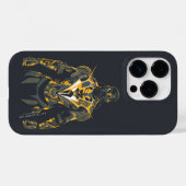 Zwarte bliksemillustratie Case-Mate iPhone case (Achterkant (horizontaal))