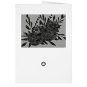 zwarte bloemen (Achterkant)