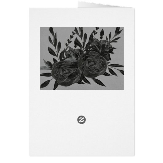 zwarte bloemen (Achterkant)