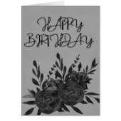 zwarte bloemen (Voorkant)