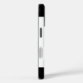 Zwarte Bloemlijn Kunst Telefoonhoes Case-Mate iPhone Case (Achterkant / Rechts)