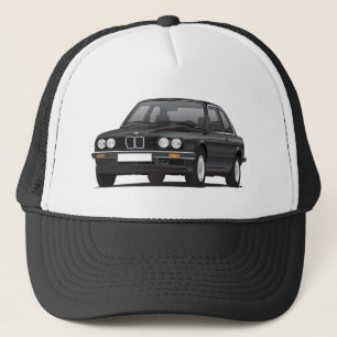 Zwarte BMW 3-reeks (E30) Trucker Pet