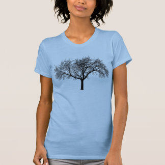 Zwarte boom t-shirt
