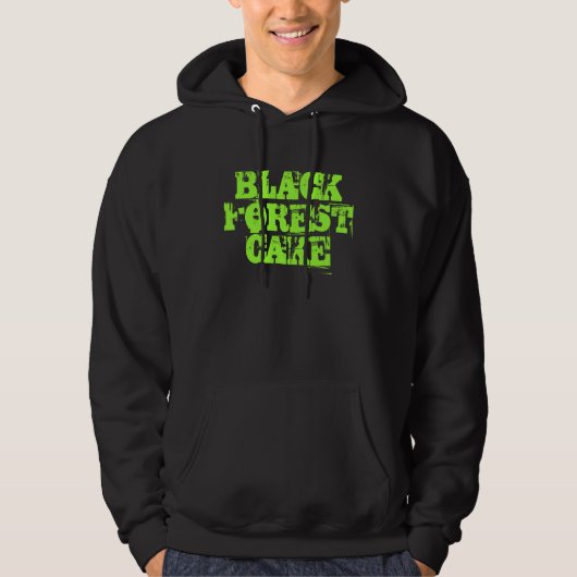 Zwarte boskaap hoodie (Voorkant)