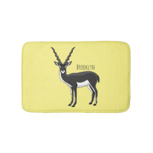 Zwarte-buck-antilope-afbeelding Badmat
