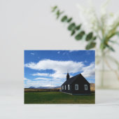 Zwarte Budir-kerk op Briefkaart (Staand voorkant)