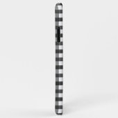 Zwarte Buffalo  kerstmis Case-Mate iPhone Case (Achterkant/rechts)