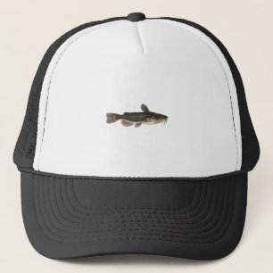 Zwarte Bullhead Catfish Art Trucker Pet