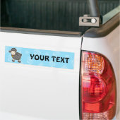 Zwarte Bumpersticker (Op Truck)