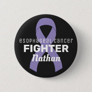 Zwarte Button van Esophageal Cancer