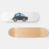 Zwarte Cab Skateboard (Horizontaal)