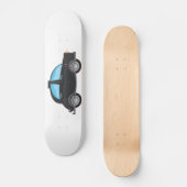 Zwarte Cab Skateboard (Voorkant)