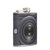 Zwarte camera heupfles (Rechts)