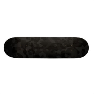 Zwarte Camo Skateboard