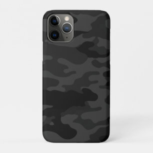 Zwarte Camouflage iPhone 11 Pro Hoesje
