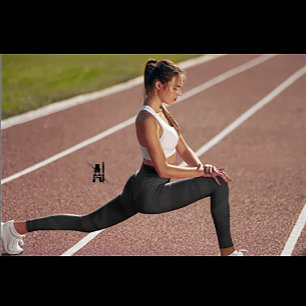 Zwarte camouflage, ontwerp leggings