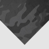 Zwarte Camouflage Tissuepapier (Detail)