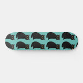 ZWARTE CAT-SKATEBOARDEN SKATEBOARD (Horizontaal)