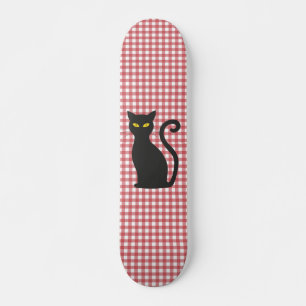 ZWARTE CAT-SKATEBOARDEN SKATEBOARD