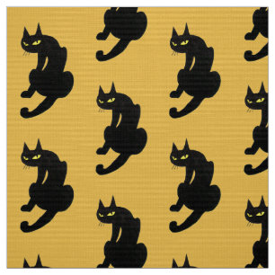 ZWARTE CAT STOF