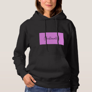 Zwarte christelijke hoodie