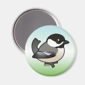 Zwarte cichorei magneet (Voorkant / Achterkant)