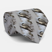 Zwarte cichorei stropdas (Opgerold)