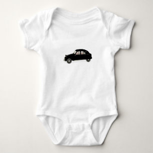 Zwarte citroen 2CV Romper