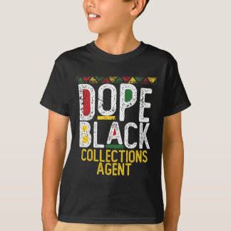 Zwarte Collecties Agent Black History Month  T-shirt
