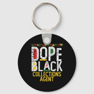 Zwarte Collecties Agent Drug Black History Month  Sleutelhanger