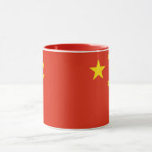 Zwarte Combo Mok met Chinese vlag (Midden)