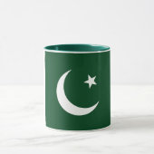 Zwarte Combo Mok met vlag van Pakistan (Midden)