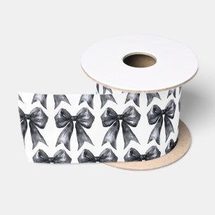 Zwarte Coquette Strik Lint