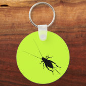 Zwarte cricket sleutelhanger (Voorkant)