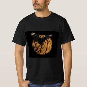 Zwarte cultuur in volle maan Halloween  T-shirt