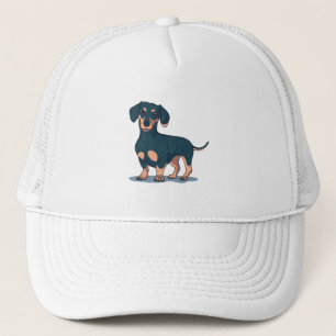 Zwarte Dachshond Trucker Pet