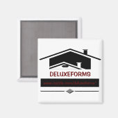 Zwarte dakbedekking magneet (Voorkant / Achterkant)