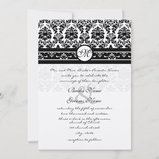  Zwarte Damasgrenzen Kaart (Achterkant)