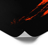 Zwarte Dance Poster (Hoek)